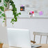 Frameless Magnetic Stainless Iron Board Strips, Adhesive Backing Bulletin Bar Board with 10 Colorful Magnets