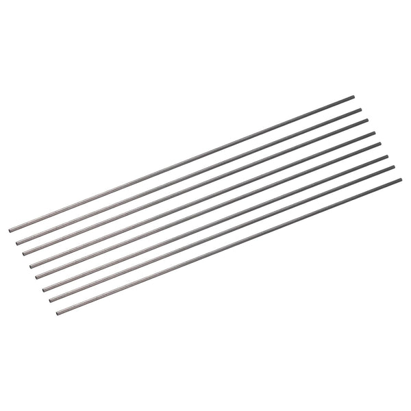 uxcell 8Pcs Carbon Fiber Tube 1 x 2 x 200mm Pultruded Carbon Fiber Tubing for RC Airplane, Kite, Quadcopter Arm