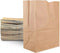 QQOUTLET Large Heavy Duty Kraft Brown Paper Barrel Sack Bag, Paper Bags for