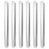 Lyksgir 6 Pcs 12 Inch Stainless Steel Adaptor Bar, Long Food Service Divider,