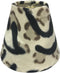 Royal Designs, Inc. CS-963-6 Animal Print Empire Chandelier Shade, Cowhide, 3 x