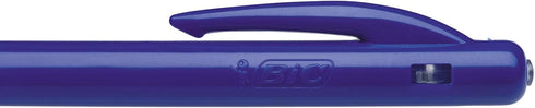 Bic M10 Medium Clic Pens, Blue, Pack of 10