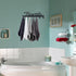 2 Pack Over The Door Hooks, Heavy Duty Towel Rack for Bathroom, Wall Mount Hanger with 14 Hooks for Towels