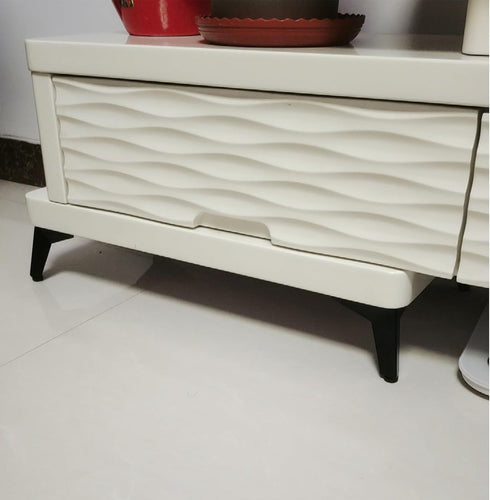 HZEPDVT Foot(Gold,8cm) TV Cabinet Bedside Table Bathroom Cabinet Support Foot Hardware Accessories Sofa Furniture Foot