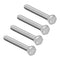 uxcell M8x65mm Hex Bolts 304 Stainless Steel Hexagon Screw Bolt, 4pcs
