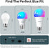 Bulbs, A19 Bulb 1100LM(75W E26 Bulbs 2.4GHz 11W, 4Pack Linkind Smart Light Smart - Equivalent), Compatible with Alexa