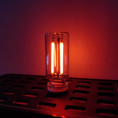 Generic 14 Inches Dimming Glass Led Table Lamp - Vintage Touch Control Nightstand Light for Adjustable Brightness, Eye