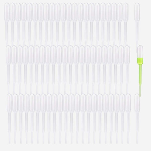 moveland 0.2ml Plastic Mini Transfer Pipettes, 350PCS Disposable Dropper for Liquid Mixture