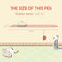 Cat Pens, 4 Pcs 0.5mm Cute Kawaii Black Ink Fine Point Smooth Writing Pens, High-End Cat's Tail Retractable