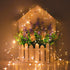 300LED 99FT 8 Twinkle Star Copper Wire String Lights Battery Operated Modes Fairy Lights with Remote Waterproof Fairy