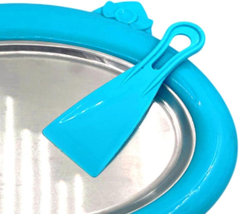 predolo Blue Ice Cream Maker for Homemade Rolled Desserts & Gelato