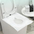 GANYKQ 10Pieces Toilet Seat Covers Flushable Paper Disposables for Airplanes Travel Seats Public Restroom Camping