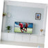 Zerodeko 2 Pcs Plastic Tv Mount Stand with Non Slip Base Pad Stable and Reliable Tv Holder Brackets for Screens