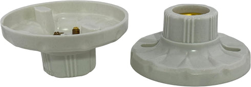 Rebaydo 2pcs E26 E27 Surface Mount Fixture