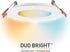 91415 4", Globe Electric DuoBright Recessed Light, White