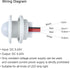 Yogcow 12V/24V Lights,Cabinets,Closets,Wardrobes,Pantry,Under-Bed DC Motion Sensor Light Switch,PIR Smart Infrared
