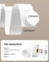 MUNBYN 2 Inch Circle Thermal Sticker Labels, Self-Adhesive Round Direct Thermal Labels for Business, 750 Sheets/1 Roll