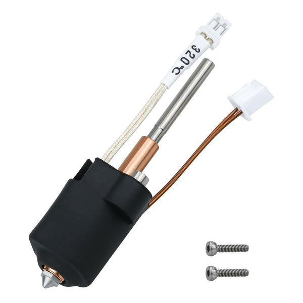K1 K1c Ceramic Hotend Kit Unicorn Quick Swap Nozzle for K1 Max K1C 3D Printer, Upgrade All Metal Integrated Extruder