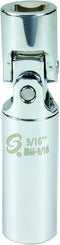 Sunex 8844 9/16 3/8-Inch Drive 9/16-Inch Universal Spark Plug Socket by Sunex Tools