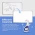 loukin Non-Toxic Whiteboard Cleaner, 17 fl oz Dry Erase Board Cleaner, Low-Odor Spray for Stubborn Marks