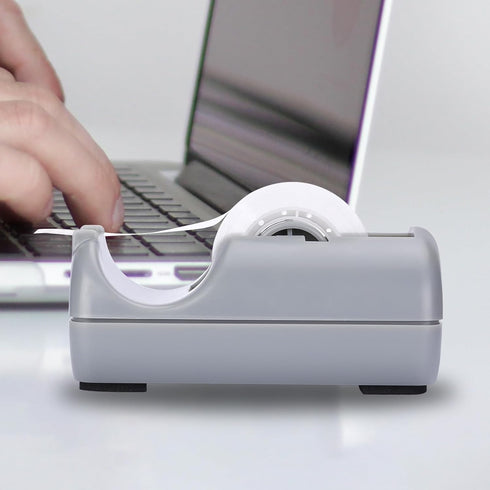 Eagle Basics Office Desk Tape Dispenser for Home School Office (Grey)