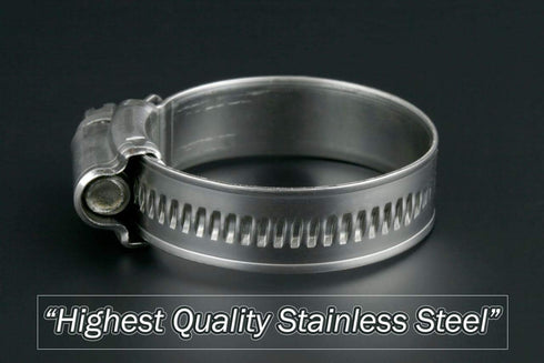 Hose Clamp Kit - 40 Piece 307 Stainless Steel Assortment, 6-38mm Adjustable Pipe Clamps for Automotive and Plumbing