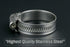 Hose Clamp Kit - 40 Piece 307 Stainless Steel Assortment, 6-38mm Adjustable Pipe Clamps for Automotive and Plumbing