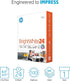 HP Papers | 8.5 x 11 Paper | BrightWhite 24 lb |1 Ream - 500 Sheets| 100 Bright | Made in USA - FSC Certified | 203000R