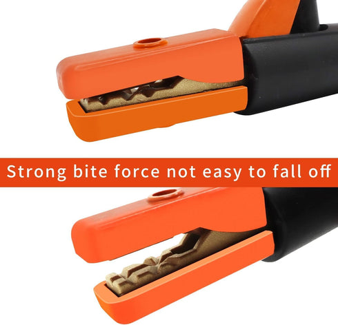 Reboot Welding Electrode Holder, 500AMP Heavy Duty Jaw Holding Plier Electrode Clamp for ARC Welder
