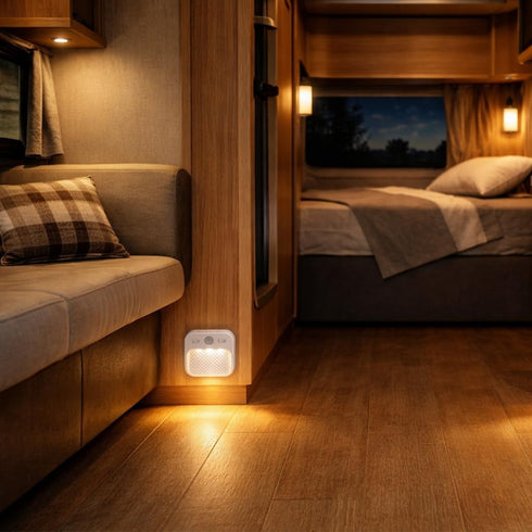 3 Dimming, Closet 2026 DAMI Motion Sensor Night Lights Rechargeable with Timer, Battery Cabinet Light with Color