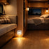 3 Dimming, Closet 2026 DAMI Motion Sensor Night Lights Rechargeable with Timer, Battery Cabinet Light with Color