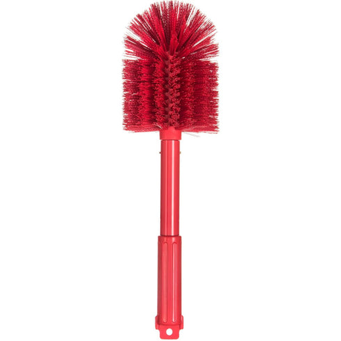 SPARTA Industrial Tank Brush Pipe Brush, Drain Brush with Handle for Commercial Kitchens - 16 Inches, Red