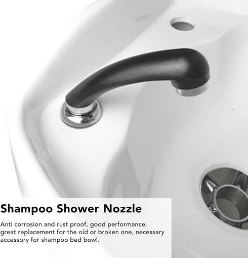 Nozzle Barber Salon Shampoo Shower Head Sprayer, Shampoo Bowl Showing Heads for Home Bathroom Salon Hair Salon Shampoo