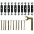 RUIAN 118 Type Switch Socket Cassette Repair, 10Pcs Electrical Box Screws Support Rod with Wrench