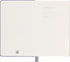 Moleskine Art Logbook, Hard Cover, Large (5" x 8.25"), Dotted, Lavender Violet, 160 Pages