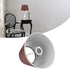 E27 Lamp Shade for Table, Modern Fabric Small Drum Lamp Shade Vintage Spider Fitter Desk Floor Lampshade Replacement