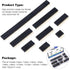 Glarks 120Pcs 2.54mm Straight Single Row PCB Board Female Pin Header Socket Connector Strip Assortment Kit