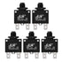 uxcell 5Pcs Thermal Overload Protector 12A AC 125/250V Push Button Reset Circuit Breaker