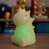 Luminara Flameless Dinosaur Figural Color Changing LED Candle, 5.7" x 6.7", Real