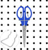 Pegboard Plier Holders, Stainless Steel Double Loop Hooks, 30 Pieces Accessories for Shop Store Supermarket Organizer
