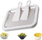 Faygeal Home Rolled Ice Cream Maker Set Freeze Plate with 2 Scrapers Homemade