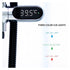 POEMYSIR 5C-85C LED Display Water Shower Thermometer Self-Generated Electricity Water Temperature Monitor Smart Meter