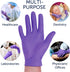 5.9 9.5 55080 1000) HALYARD PURPLE NITRILE Gloves Powder Free Disposable Medical Exam Gloves Dental Chemo Protection