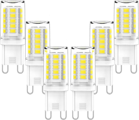 G9 LED Bulb 5000K Daylight White, Not Dimmable 4W (40Watt Replacment),1.77 Inch