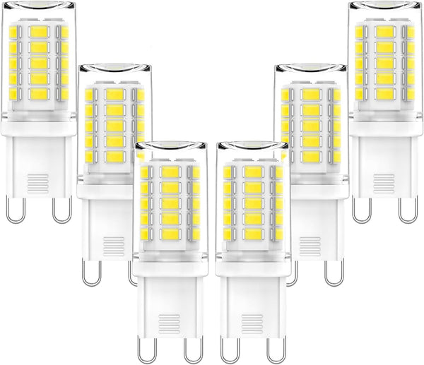 G9 LED Bulb 5000K Daylight White, Not Dimmable 4W (40Watt Replacment),1.77 Inch