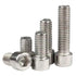 M4-0.7 x 40mm Stainless Steel Socket Head Cap Bolts, 30 Pcs for Bike Water Bottle Cage Holder Bracket