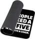 High Five in The Face with a Chair Funny Quote Mouse Pad, Inspirational Coworker Employee Present
