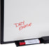 Universal Design Series Deluxe Dry Erase Board, 24 x 18, White Surface with Black Anodized Aluminum Frame