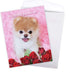 The Best Card Company Jumbo Valentine's Day Card (8.5 x 11 Inch) - Boo My Valentine Vday Greeting Card