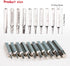 10pcs/Set 4mm Torx Bits Set - CR-V T3 T4 T5 T6 T7 T8 T9 T10 T15 T20 Batch Head Screwdriver Bit Kit for Mobile Repair